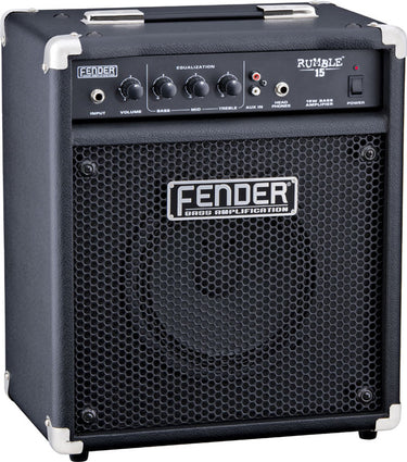 Amplificador Fender Rumble 15 V2 120 V Para Bajo Eléctrico 1x8